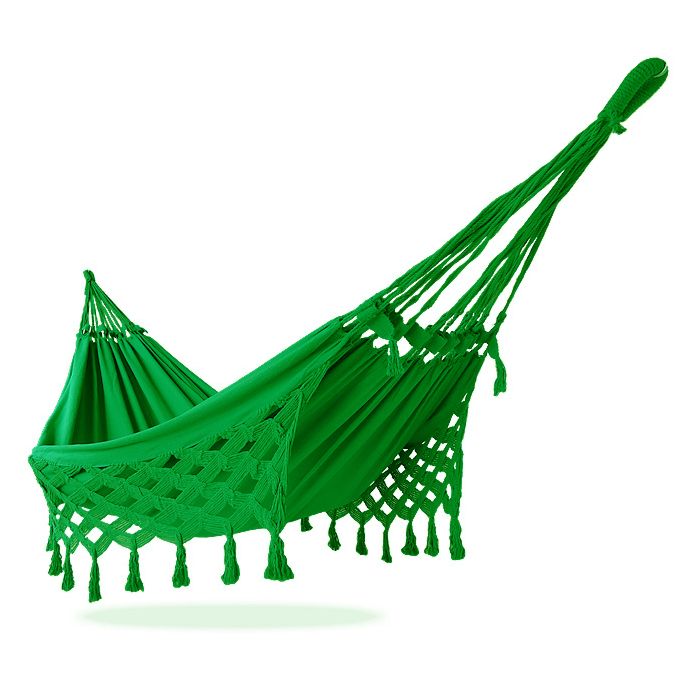 Rede de Descanso de Luxo Verde Bandeira