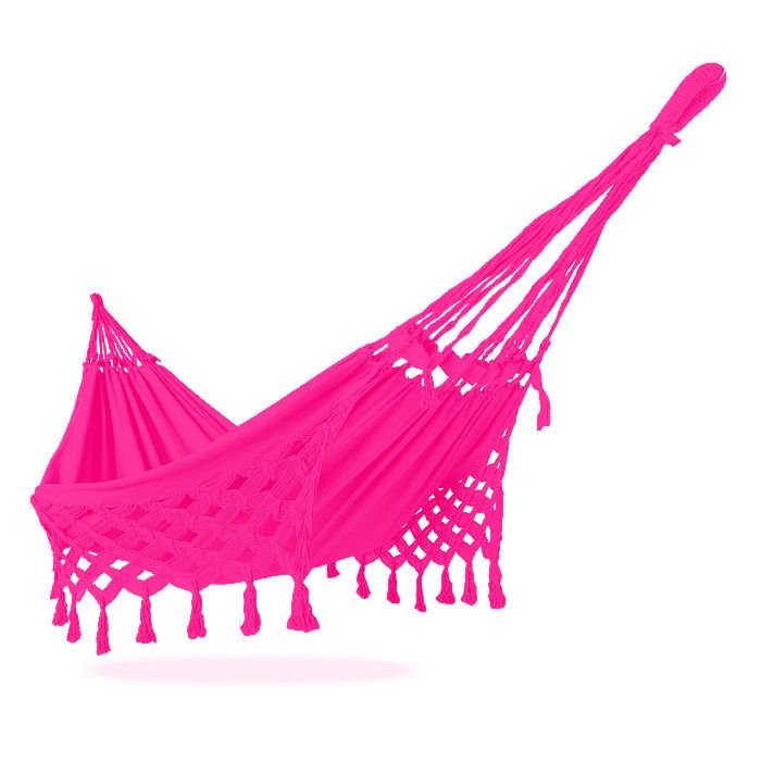 Rede de Descanso de Luxo Rosa Pink