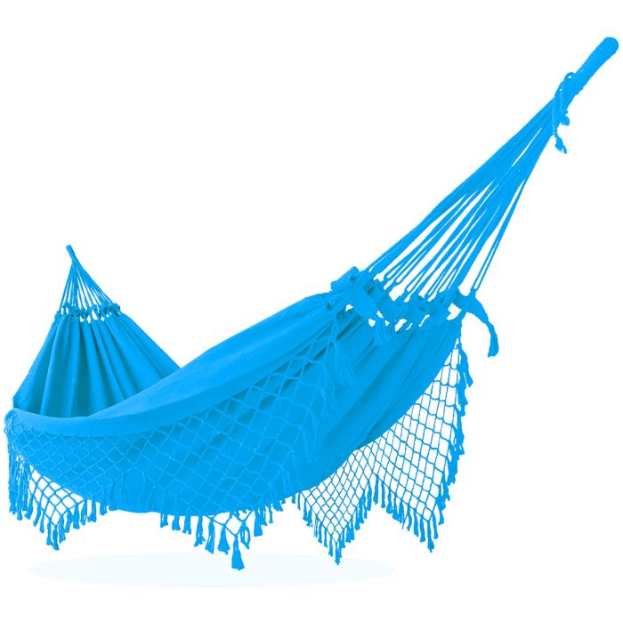 Rede de Descanso Simples Azul Piscina